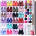 thumbnail image 1 of Press On Nails Teenitor Glitter Short Square 12 tamaños x 24, 1 of 7