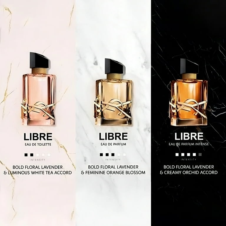 YSL Libre EDT, YSL Libre EDP, YSL Libre Le Parfum (3 Spray VIALS for WOMAN)