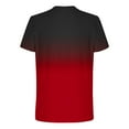 thumbnail image 4 of Camisas de Manga Larga para Hombres Imprimir Casual Cuello Redondo Blusa de Manga Corta, Camisas de Lino para Hombres, 4 of 8