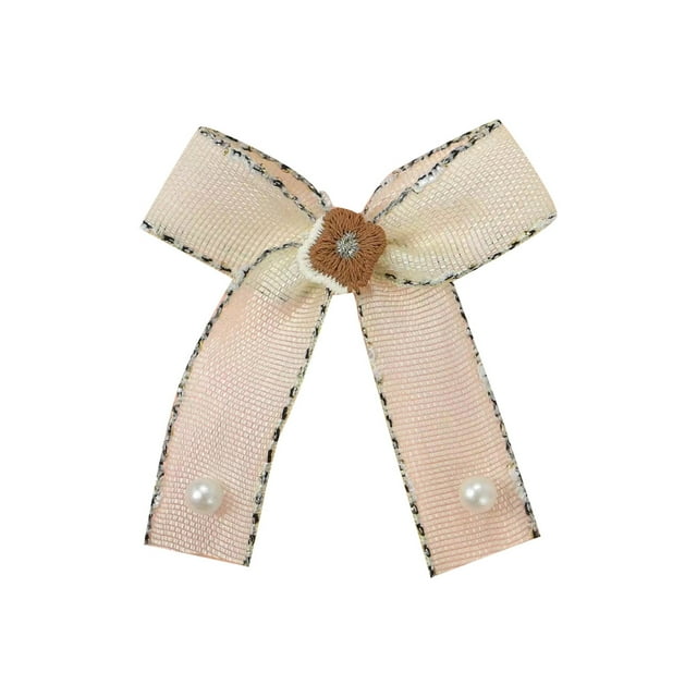 zhangmingg Handmade Knitting Decorative Bow DIY Craft Kit for Home and Making Projects