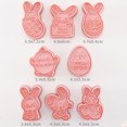 thumbnail image 4 of Moldes Para Galletas 8/10 Uds. Molde para hornear conejito de dibujos animados, moldes para galletas, huevos de Pascua, regalo para mujeres Likrtyny Para estrenar, 4 of 9
