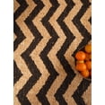thumbnail image 6 of HAND KNOTTED SUMAK JUTE ECO-FRIENDLY AREA RUGS - 3'x5', Rectangle Shape, Cream Black Color, Contemporary Pattern, High Pile, Natural Fiber, Outdoor Indoor Handmade Area Rugs for Living Room (J00014), 6 of 9