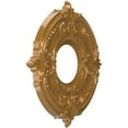 thumbnail image 2 of Ekena Millwork 10"OD x 3 1/2"ID x 3/4"P Attica Thermoformed PVC Ceiling Medallion (Fits Canopies up to 4 1/8"), Universal Aged Metallic Vintage Gold, 2 of 10