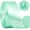 Mint Green, variant on 2026 New Arrival 1.5 Inch White Polyester Satin Ribbon 50 Yards, Gloss Solid Ribbon for Mother's Day Gift Wrap, Bouquet, Rose Craft & Wedding DIY Decors