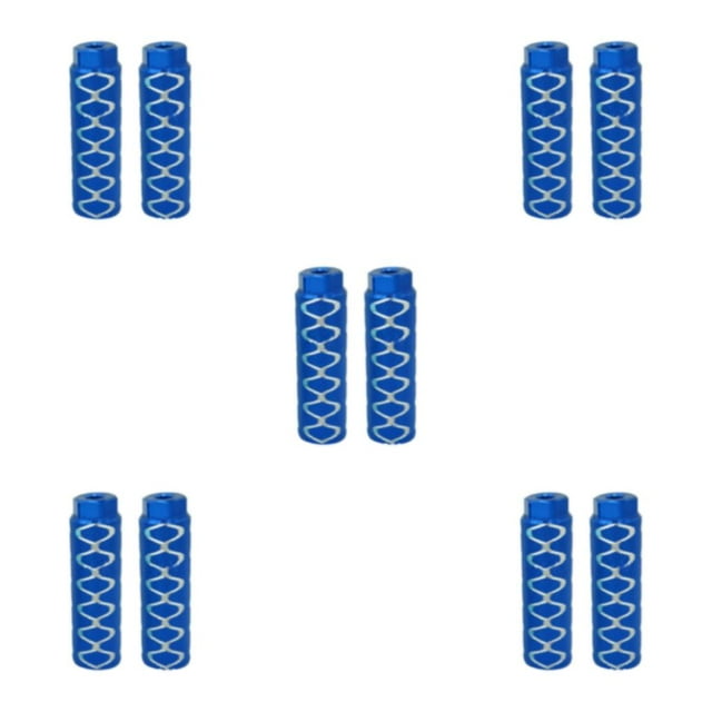 Guardoinrt 2pcs/set Smooth Operation And Precise Fit Bike Pegs For Comfortable Ride blue 5Set
