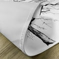 thumbnail image 5 of Ambesonne Nature Place Mats Set of 4, Autumn Tree Dry Branches, Standard Size, Black White, 5 of 6