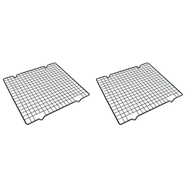 WHEANG Grilles pour Cuisson et Pâtisserie Grille en Fil Grille de Cuisson pour Four Cuisson Pâtisserie Grillade Rôtissage Grille pour Lave-Vaisselle Rouleau de Gelée Plaque à Biscuits Poêle Boîte Emballage