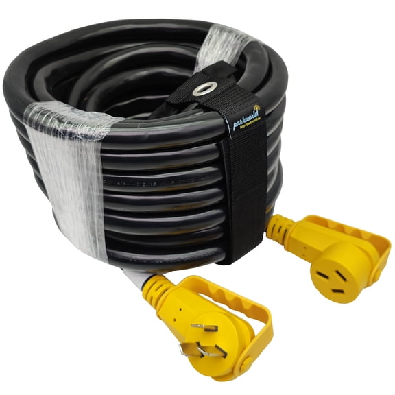 Parkworld 66105 NEMA 10-50 Extension Cord for Industrial Range, Stove, Oven and EV Charger, 3-Prong, 50 AMP, 250 Volts, 12500 Watts (50FT)