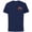 Navy, variant on Marvel Avengers Hawkeye Hero Circle - Short Sleeve Cotton T-Shirt for Adults - Customized-Black