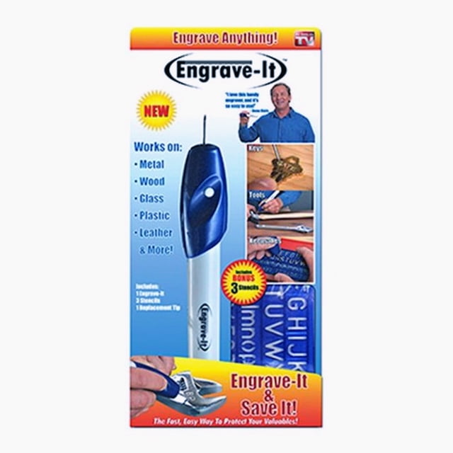 Herramienta de grabado Engrave It Ez Engrave-It para madera metal plástico cuero vidrio