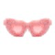 thumbnail image 5 of Plush Fuzzy Glasses Heart Shaped Cute Soft Fashionable Fur Sunglasses for Women Girls, 5 of 5