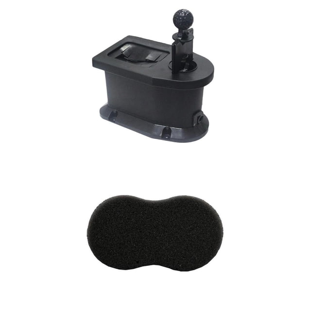 1x Limpiador de Pelotas de Carrito de Golf Herramienta de Limpieza de Limpiaparabrisas de Limpiaparabrisas de Montaje Preperforado para Automóvil Sunnimix Lavadora de palos de pelota de golf