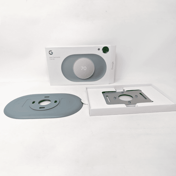 Open Box Google Nest Thermostat GA02087-US Trim Kit - Fog