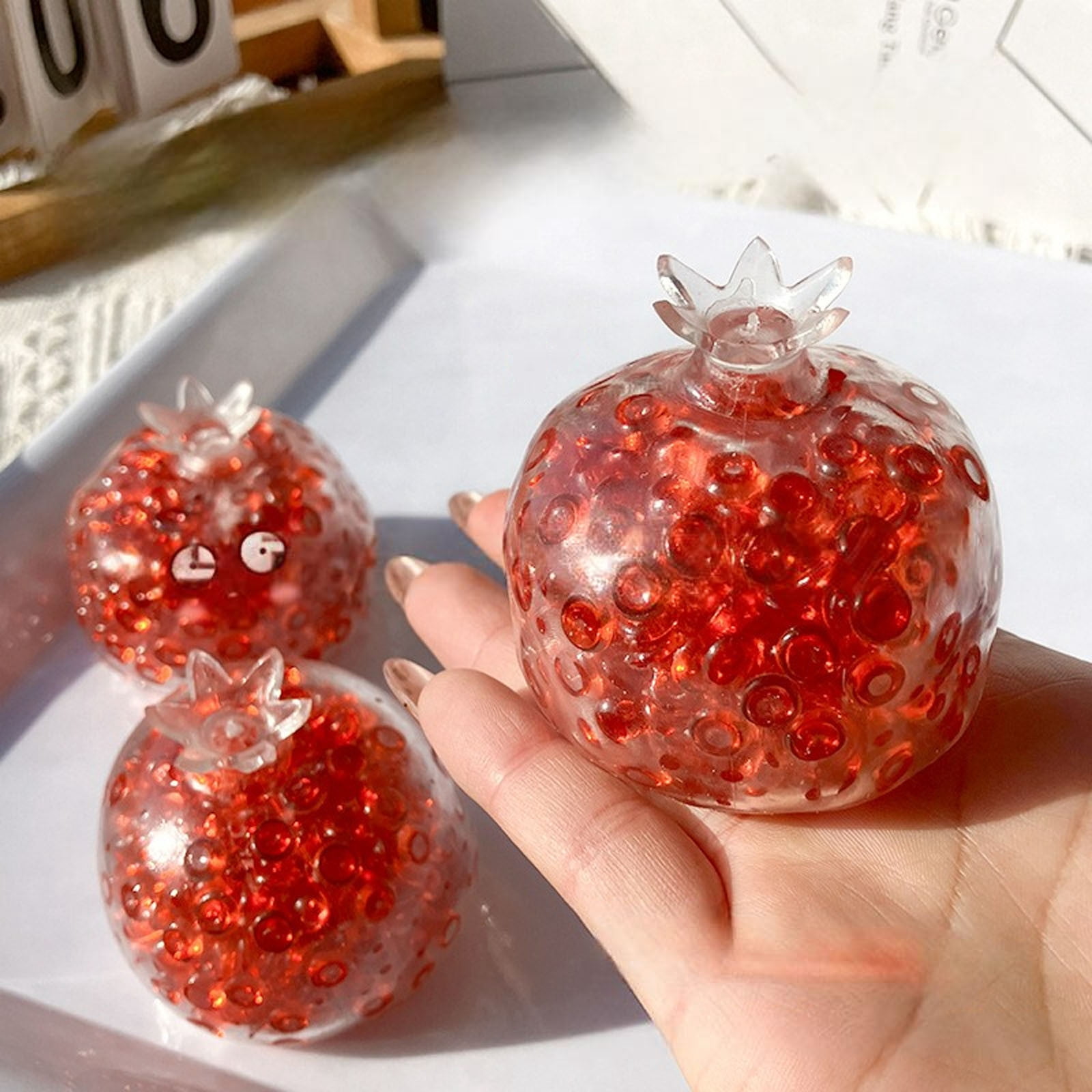HWRETIE Stress Ball for Classroom office - Soft Squeeze Comfort