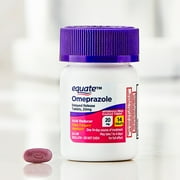 Equate Omeprazole Delayed Release Coated Tablets, 20 mg, Wildberry Mint, 14 Count, 3 Pack