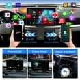 thumbnail image 4 of CarlinKit Adaptateur Sans Fil Apple CarPlay, Wi-Fi Android Auto 5 GHz Sans Coutures, Branchez et Utilisez, Convertissez le Filaire en Sans Fil, Connexion Automatique, 4 of 7