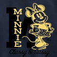 thumbnail image 3 of Disney - Minnie Mouse - Outlined - Classy & Sassy - Youth Crewneck Fleece Sweatshirt, 3 of 5