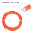 thumbnail image 2 of Kit de manguera de aire PU de 6mm OD de 10 metros en naranja con 14 piezas de accesorios, 2 of 6