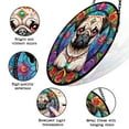 thumbnail image 3 of 89Bloom Pug Dog Suncatcher, Stained Glass Pug Suncatcher, Pug Glass Suncatchers for Windows Stained Glass, 3 of 7