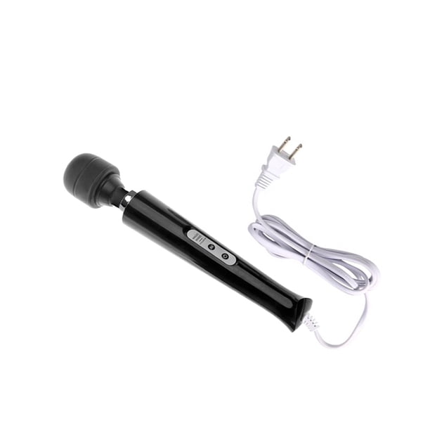 Qarigey Magic Wand Wired Massager 10 Speeds Relax Muscle Body Vibrator Full masajeadores Negro