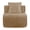 Brown, variant on Harrison Armless Sofa Velvet- Red