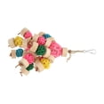 thumbnail image 4 of Sepak Takraw Toy, Decoration Hanging  Chewing Toy Relieve Anxiety Attractive  For Parrots S,M,L, 4 of 8