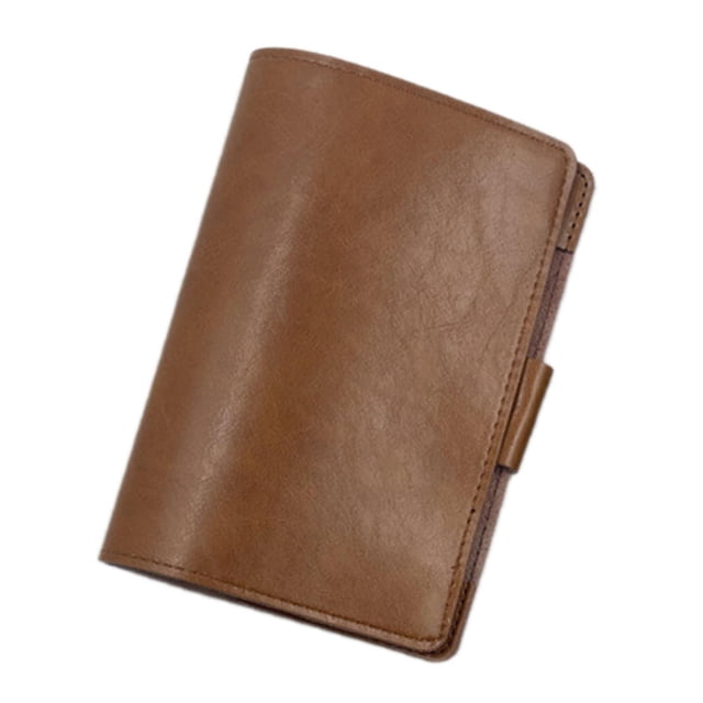 relayinert Golf Scorecard Holder Versatile Gift for Game Outdoor Rounds Notes Brown Brown