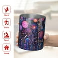 thumbnail image 5 of 12oz Coffee Tumblers Pioneer Flower Stainless Steel Vacuum Insulated Travel Tumbler Coffee Cups Mug with Lid and Straw with Cleaning Brush for Cold & Hot Drinks, 5 of 5