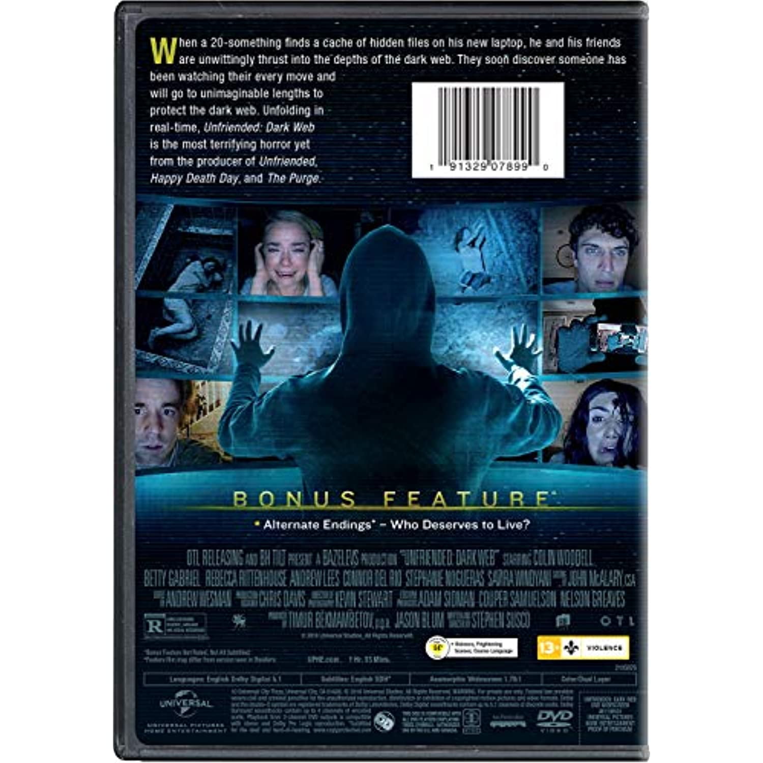 Unfriended: Dark Web [DVD]