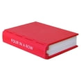 thumbnail image 1 of NAOJIE Book-Shaped Magnetic Board Game Set,Portable Foldable Storage,Family Party Puzzle Table Games,Vintage Book Design (FOUR IN A ROW), 1 of 4