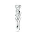 thumbnail image 3 of ANGARA Natural Claw Set Diamond Ivy Scroll Ring in 14K White Gold for Women (Size-5.4mm| Color-H| Clarity-SI2) | April Birthstone, Birthday, Anniversary, Jewelry Gift for Women | Natural Diamond Ring, 3 of 8