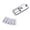 Silver, variant on Stainless Steel Scraper Tool, Multi-Surface Scraper with 5 Pcs Stainless Blades for Glass Stove Top, Oven, Ceramic Hob, Non-Scratch Adhesive & Paint Remover for Kitchen, Window, Tile