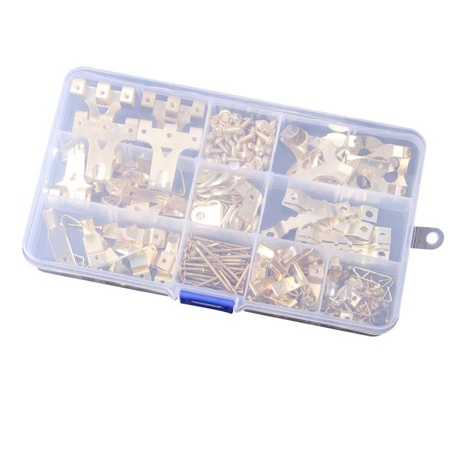 Juego De Combinación De Ganchos Para Marco De Fotos De 250 Uds., Gancho Para Uñas, Kit Para Colgar Cuadros De Pared Dura, Gancho Para Ropa, Puede Colgar Marcos De Fotos Para Empacar Ropa Vogacara TO003966-00