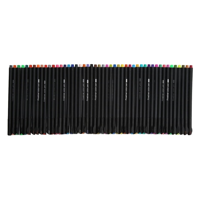 Bolígrafos De Punta Fina, Marcadores De Punta De Fieltro De Escritura Rica De Color Brillante Para Proyectos De Arte ANGGREK No
