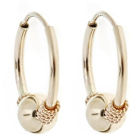 Sasson Kids' 14kt Yellow Gold Endless Hoop Earrings