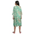 thumbnail image 4 of Moomaya Chemise de Nuit en Coton pour Femmes, Col Rond, Allaitement, 4 of 6