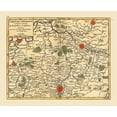 thumbnail image 2 of Robert 31x26 White Modern Wood Framed Museum Art Print Titled - Brussels Environs Belgium - Robert 1748, 2 of 4