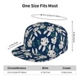 thumbnail image 5 of Goofa Cute Rabbit Printed Men's Baseball Cap,Straight Brim Hat,Golf Dad Hat,Versatile Style,Sun Protection Cap,Travel Hat, 5 of 9