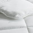 thumbnail image 4 of Lucid Reversible Bed in a Bag 6-Piece Comforter Set with Pillow, Twin, White, 4 of 5