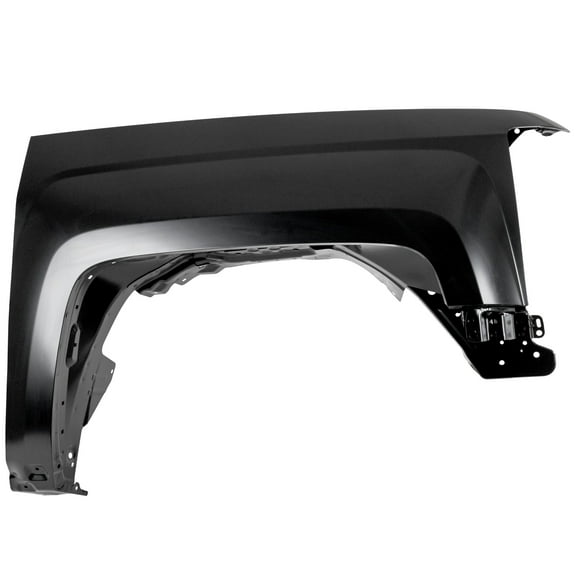 Fender Compatible with CHEVROLET SILVERADO 1500 14-17/2500 HD/3500 HD 15-17 Right Passenger Side Assembly Steel All Cab Types