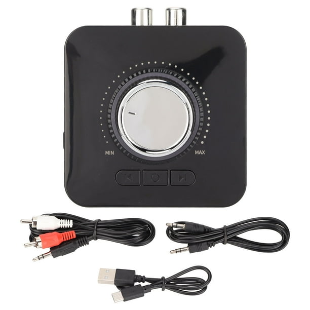 Adaptador de sonido Bluetooth, pantalla Digital LED recargable, transmisor y receptor de música inalámbrico con micrófono HD para altavoz y TV