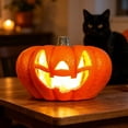 thumbnail image 6 of LEFXSMR Pumpkin Light, Glowing Large Plastic Pumpkin Decor with Led Lights, Waterproof Halloween Light for Yard Garden Outdoor Indoor Decor, 6 of 7