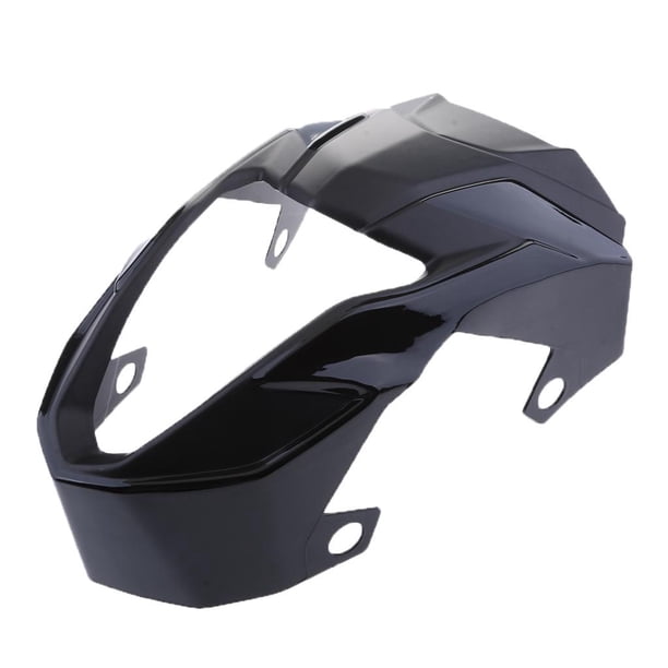 Cubiertas de de s de Motocicleta, de Parabrisas Desmontable de Parabrisas para Motocicleta Grom MSX1 Negro Macarena Cubierta de la luz de la cabeza de la motocicleta