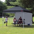 thumbnail image 6 of MASTERCANOPY 8 x 8ft Pop-up Canopy Tent with 1 Sidewall, Black, 6 of 7