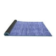 thumbnail image 2 of Ahgly Company Indoor Rectangle Abstract Blue Modern Area Rugs, 2' x 3', 2 of 4