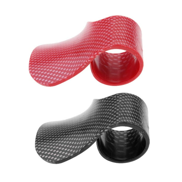 Paquete de 2 Manillares de Motocicleta con de Crucero de 1 , Ajuste Universal para Motocicletas 1 rojo 1 negro