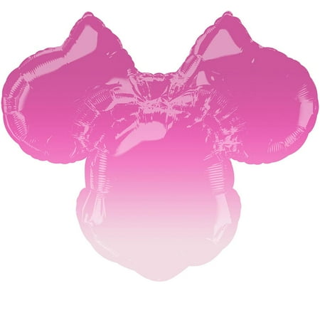 Minnie Mouse Forever Head Ombre Balloon 28"
