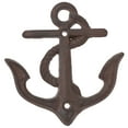 thumbnail image 1 of Vintage Anchor Hook Rustic Cast Iron Nautical Boat Anchor Molding Wall Hook, 1 of 6
