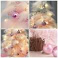 thumbnail image 4 of Bouanq Christmas Decorations Christmas Tree For Girls, 18 Inch Tabletop Mini Artificial Christmas Tree, Girls’ DIY Christmas Tree With LED String Lights And Hanging Ornaments, Battery Power, 4 of 8