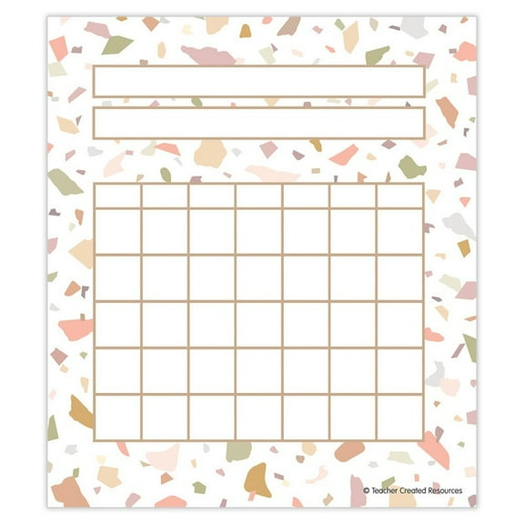 Teacher Created Resources Terrazzo Tones Incentive Charts (TCR 7223)